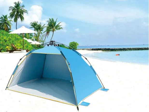 185t Hiking Small Smart Adventure Camp Tent with PU Coated and Simple Design Installation (CP-BC04)