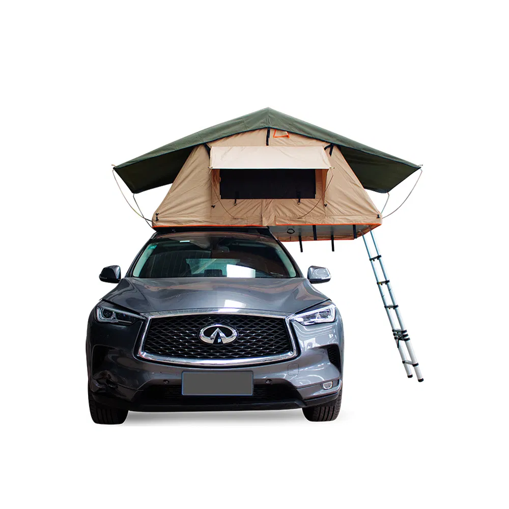 2-4 Person Adventure Outdoor Camping Gear Car Roof Top Tent with PVC Cover