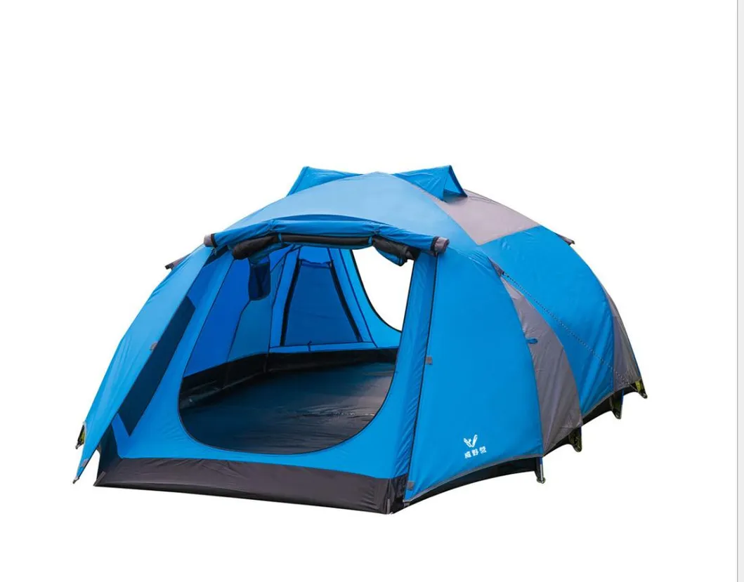 2021 Easy Instant Automatic Pop up 4 Person Double Layers Camping Outdoor Waterproof Tents