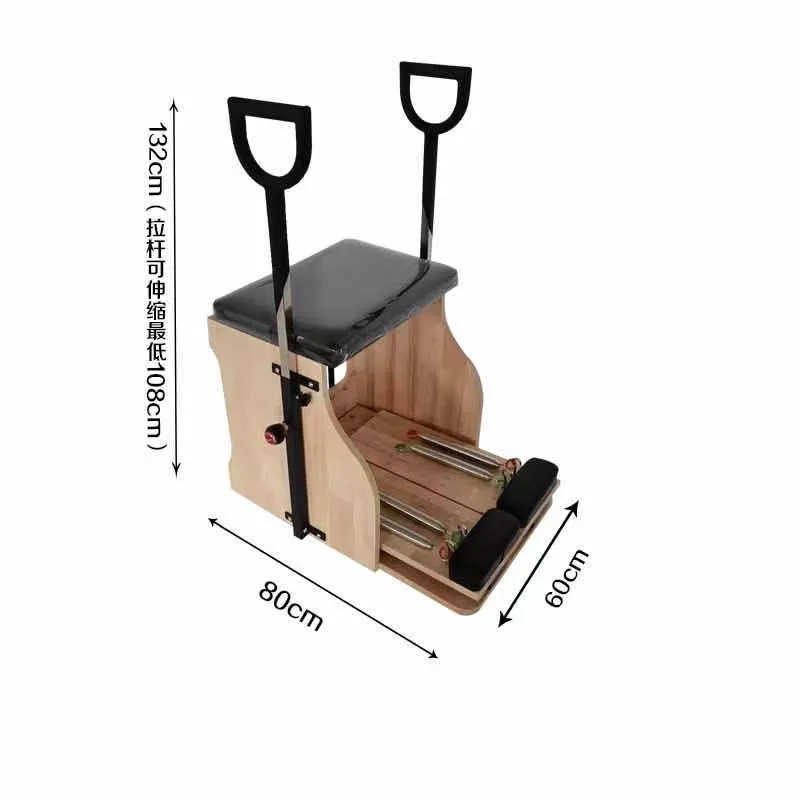 2021 Fitness Solid Maple Wood Yoga Training Home Pilate Reformer with Tower