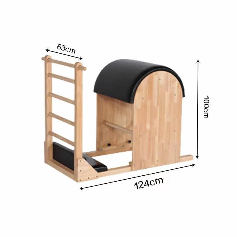 2021 Fitness Solid Maple Wood Yoga Training Home Pilate Reformer with Tower