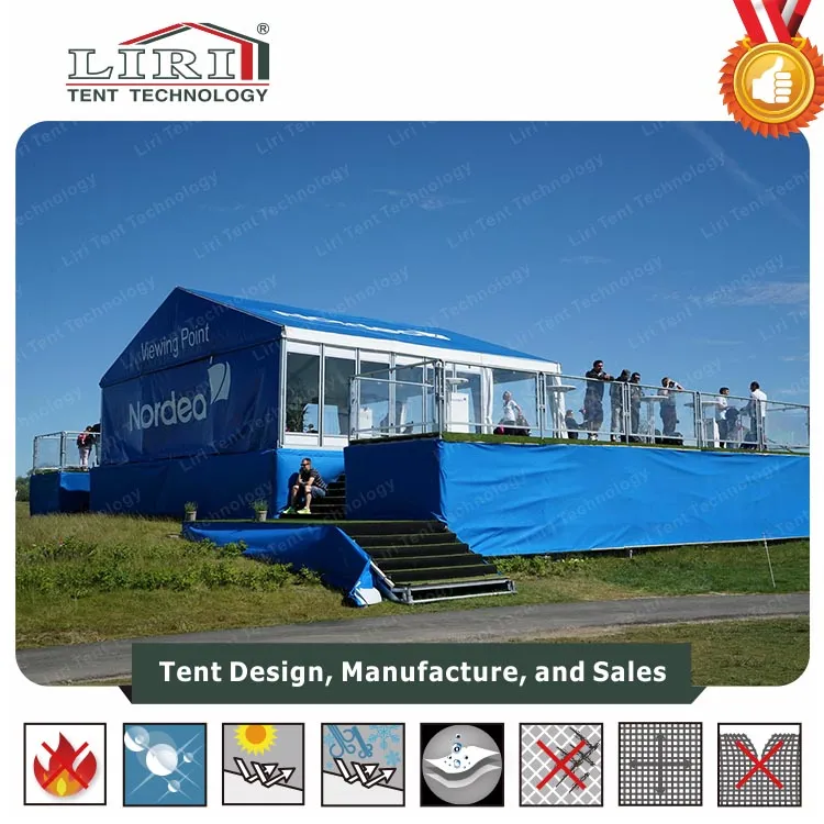 20m by 20m Beautiful Sporting Event Tents with Dome Roof for PGA, Garden Party Marquee