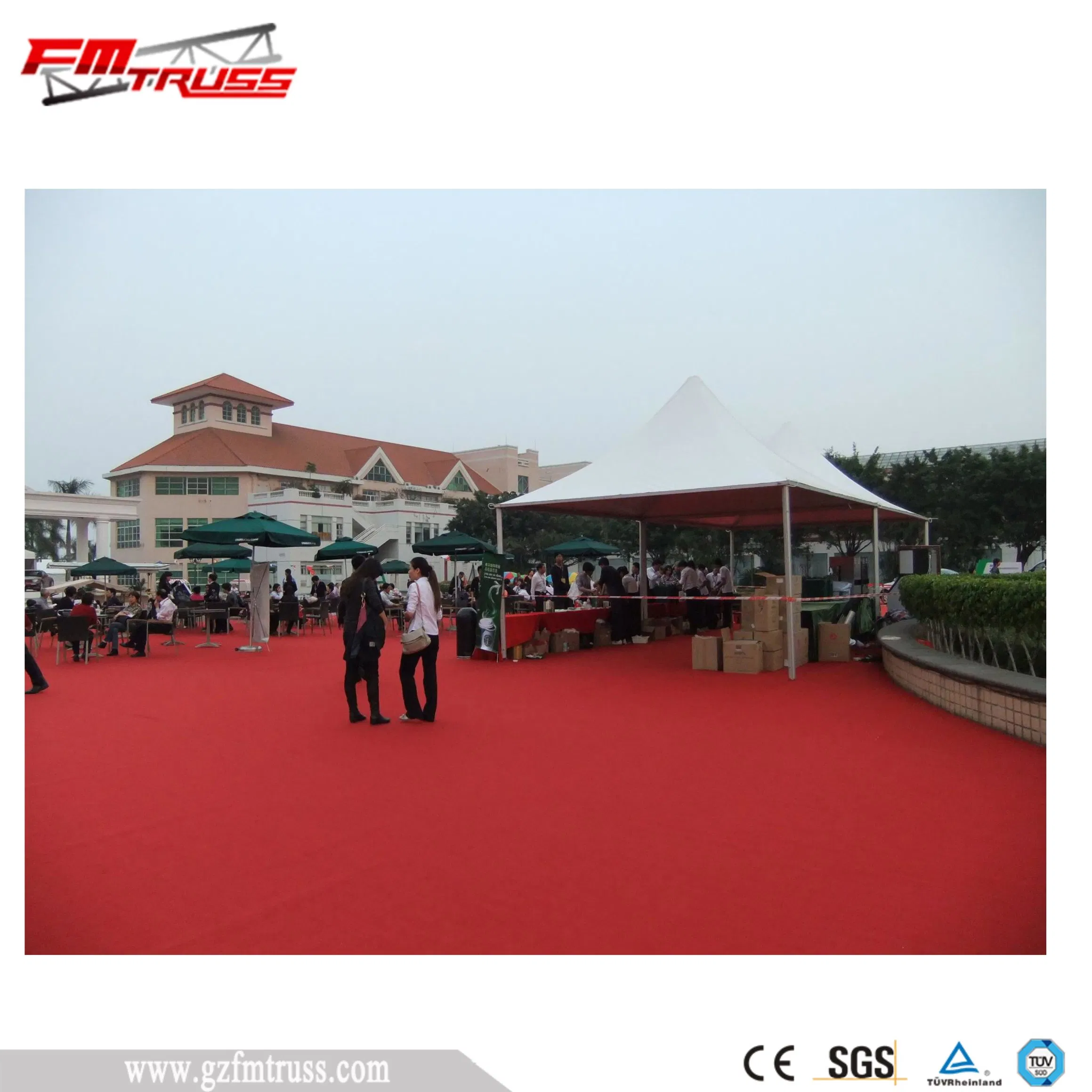 25X50m Total Transparent PVC Frame Tent for 1000 Person