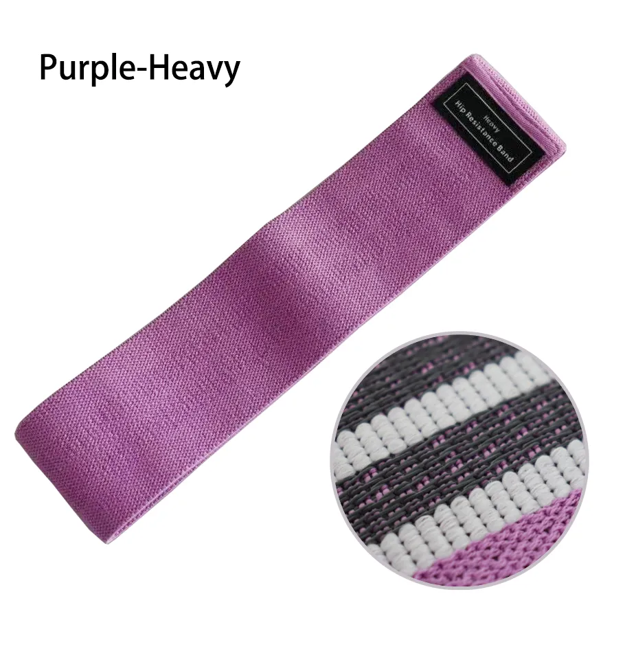 3 PCS Customize Hip Booty Band Fitness Light/Medium/Heavy Fabric Exercise Resistance Bands