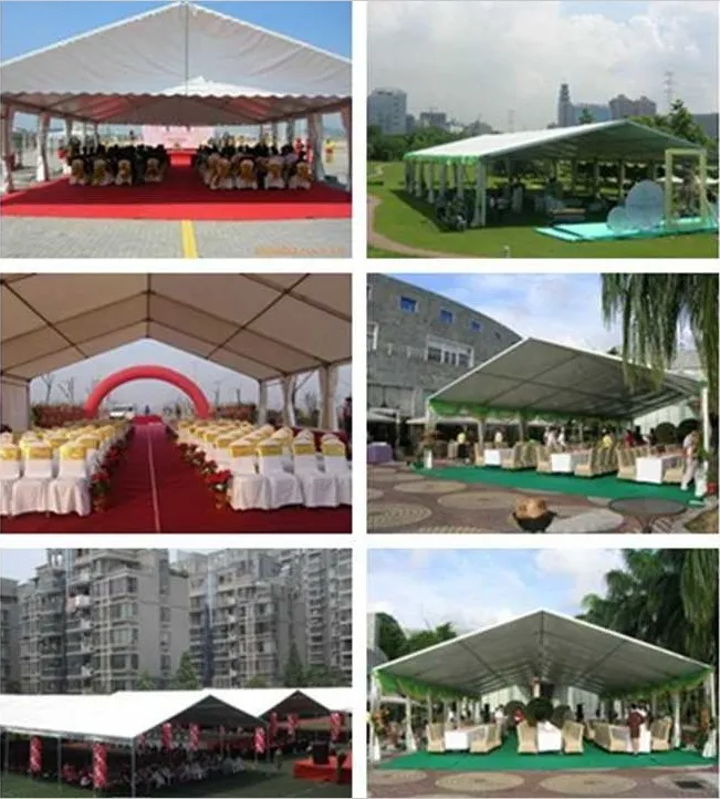300 People Small Party Tent for Outdoor Events Canopy (12X30m)