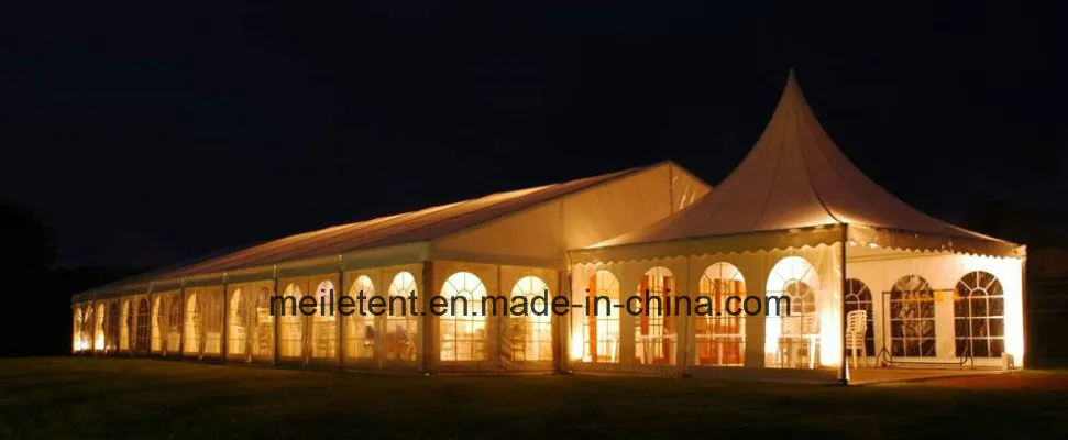 300 People Small Party Tent for Outdoor Events Canopy (12X30m)