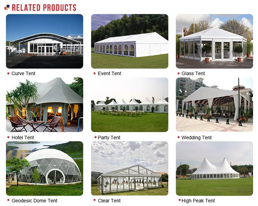 30X20 PVC Arcum Exhibition Tent for Sale