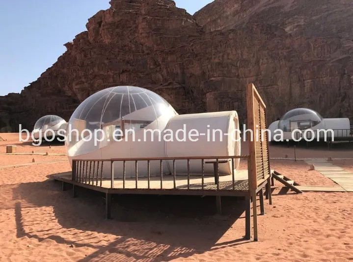 3m 4m 5m Durable Clear PVC Waterproof Transparent Camping Tent