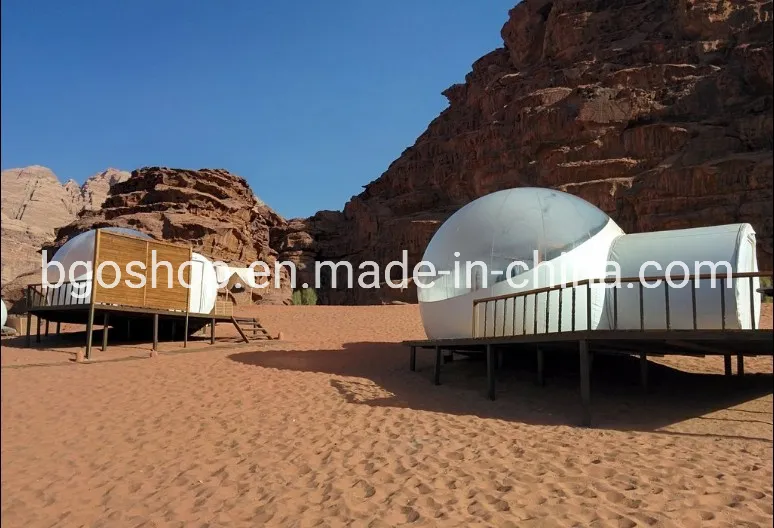 3m 4m 5m Durable Clear PVC Waterproof Transparent Camping Tent