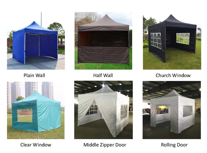 3X3m Commercial Durable Steel Pop up Roof Top Tent