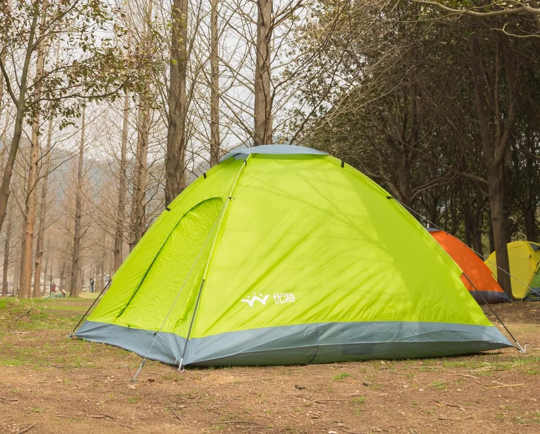 4 Persons Single Layer Outdoor Folding Camping Tent (EDT-010B)