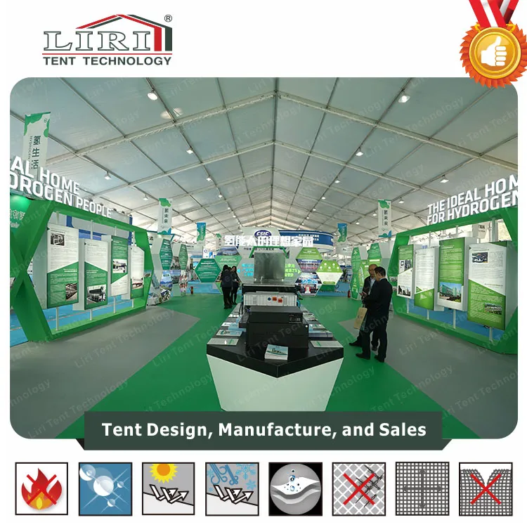 40m 50m Width Huge Aluminum Exhibition Tent