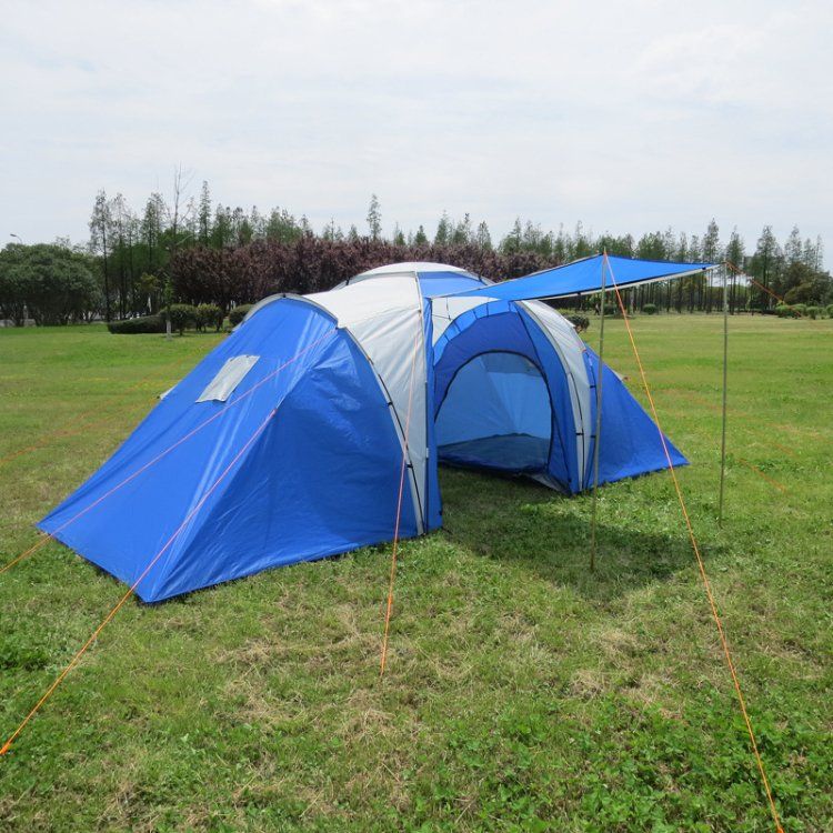5-6 Person Large Waterproof Outdoor Camping Luxury Family Tent