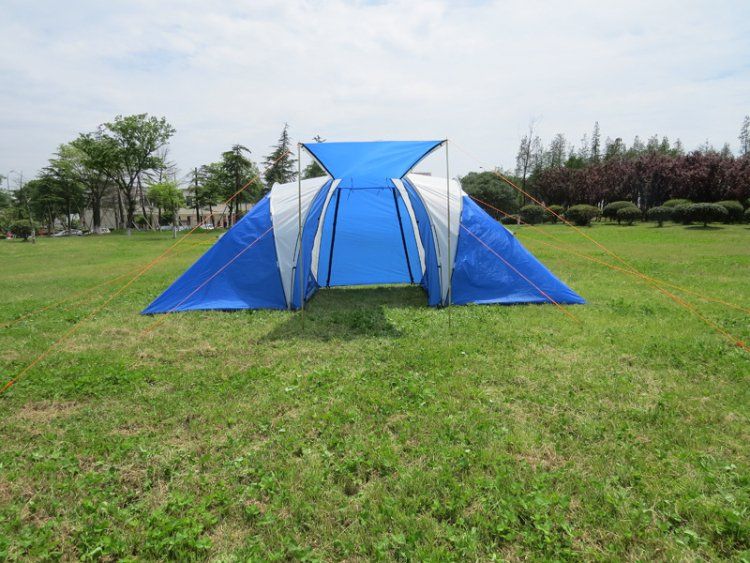 5-6 Person Large Waterproof Outdoor Camping Luxury Family Tent