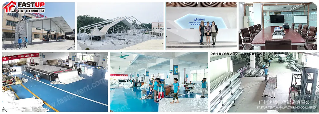 500 People Large Curved Outdoor Party Tents with 20m 40m Wind Load 100km H