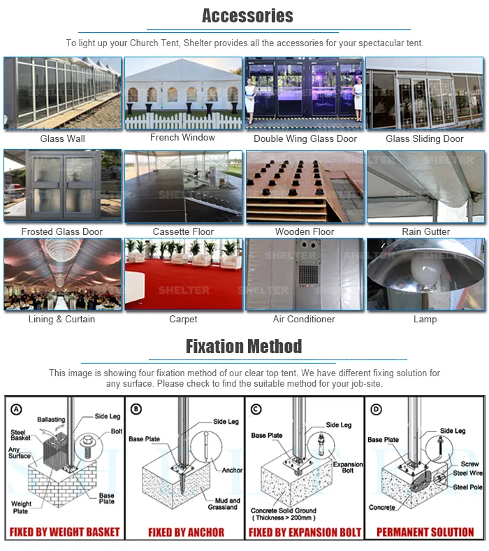 500 Person Cheap Outdoor Mixed Party Tent for Wedding Events