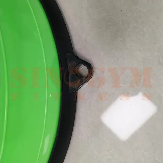 58cm Balance Trainer Stability Half Ball Bosu Ball with Resistance Bands