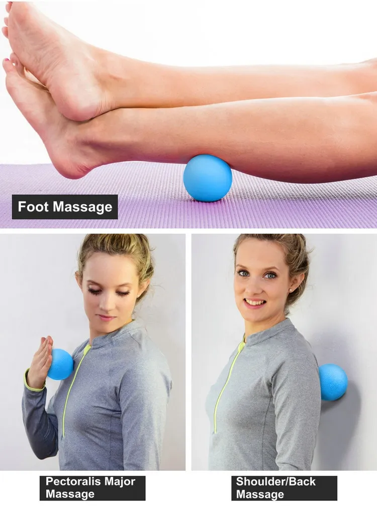 6.3cm Stress Relaxation Therapy Hand Massage Health Exercise Ball