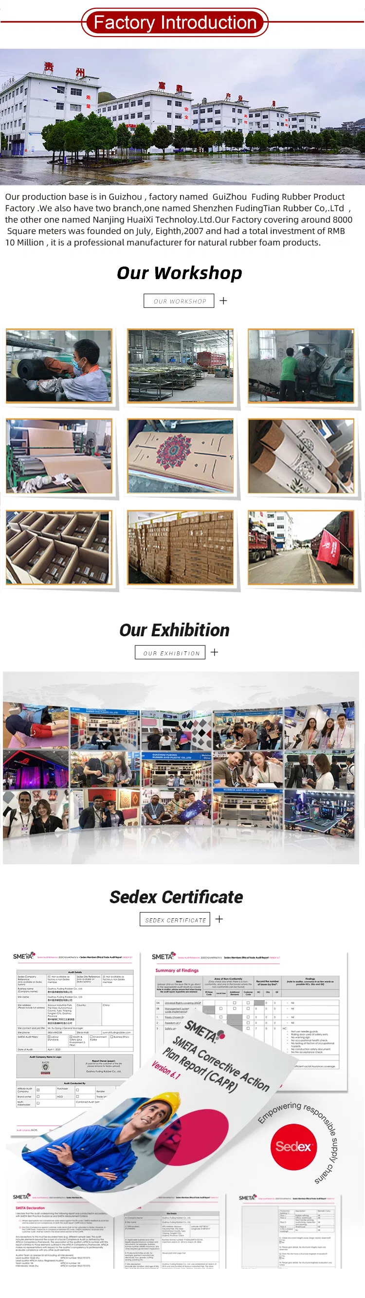 6 Pack Rubber and Cork Yoga Mat Kit, Eco Friendly Yoga Mat Kit Set for Women Fitness, Gym, Yoga Starter and Beginner