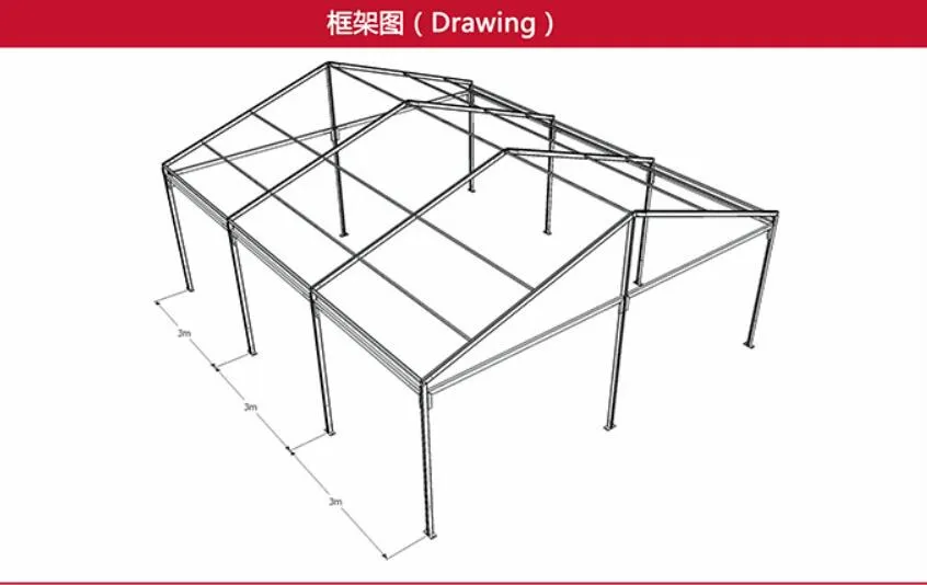 Aluminium Frame Party Tent with Durable PVC