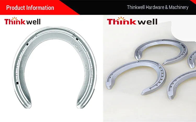 Aluminum Alloy Horseshoes for Racehorse