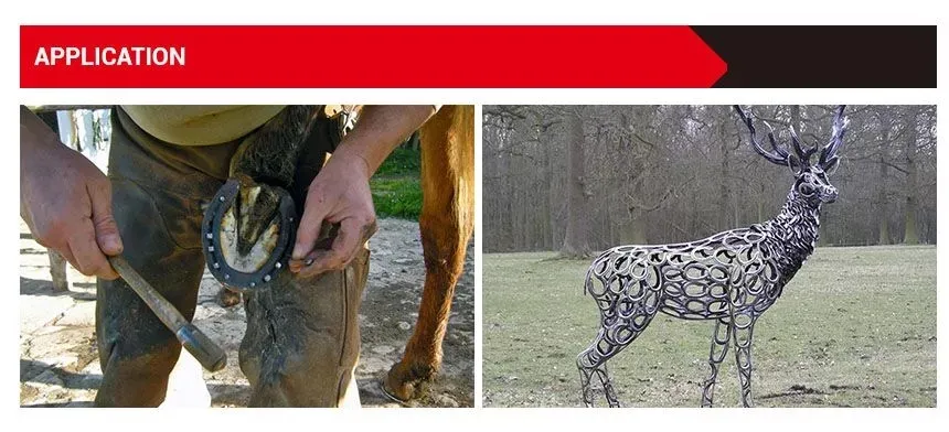 Aluminum Alloy Horseshoes for Racehorse