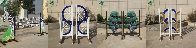 Aluminum Horse Jumps Equestrian Jumping Horse Obstacle