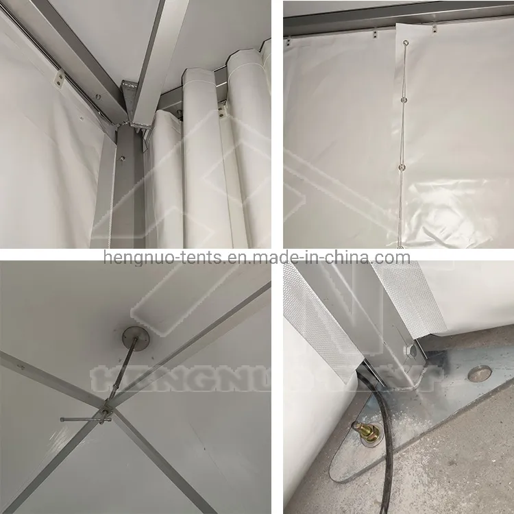 Aluminum PVC Gazebo Pinnacle Pagoda Tent for Party Event