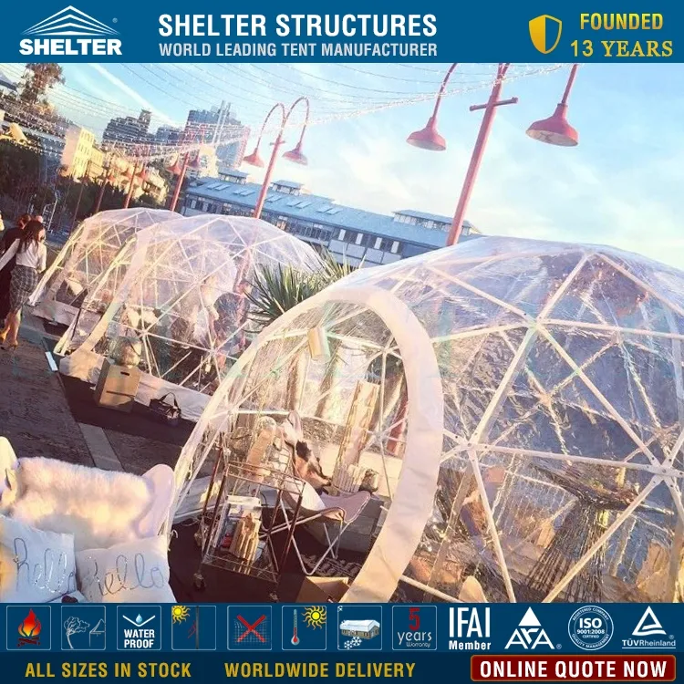 Backyard Party Tent Family Gathering Geodesic Dome Tents Igloo