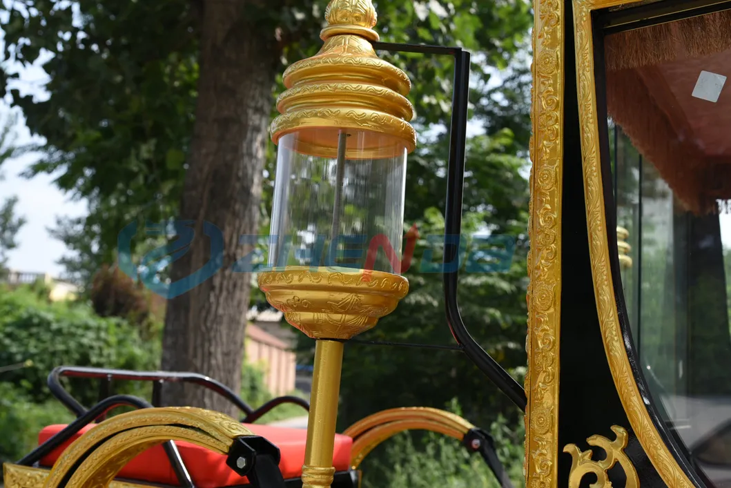 Best Selling Sightseeing Electric Marathon Royal Horse Carts/Horse Wagon/Horse Carriage for Sale