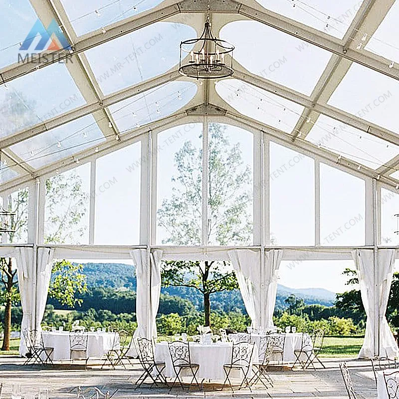 Big Aluminum Frame Party Marquee Wedding Transparent Event Tent for 1000 People