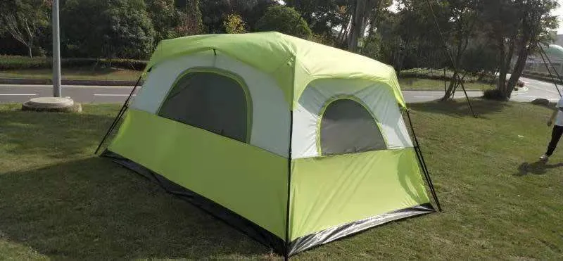 Bluebay Tent Wholesale 4-6 Person 2 Rooms Luxury Family Folding Party Event Camp Tent with Top Rainfly