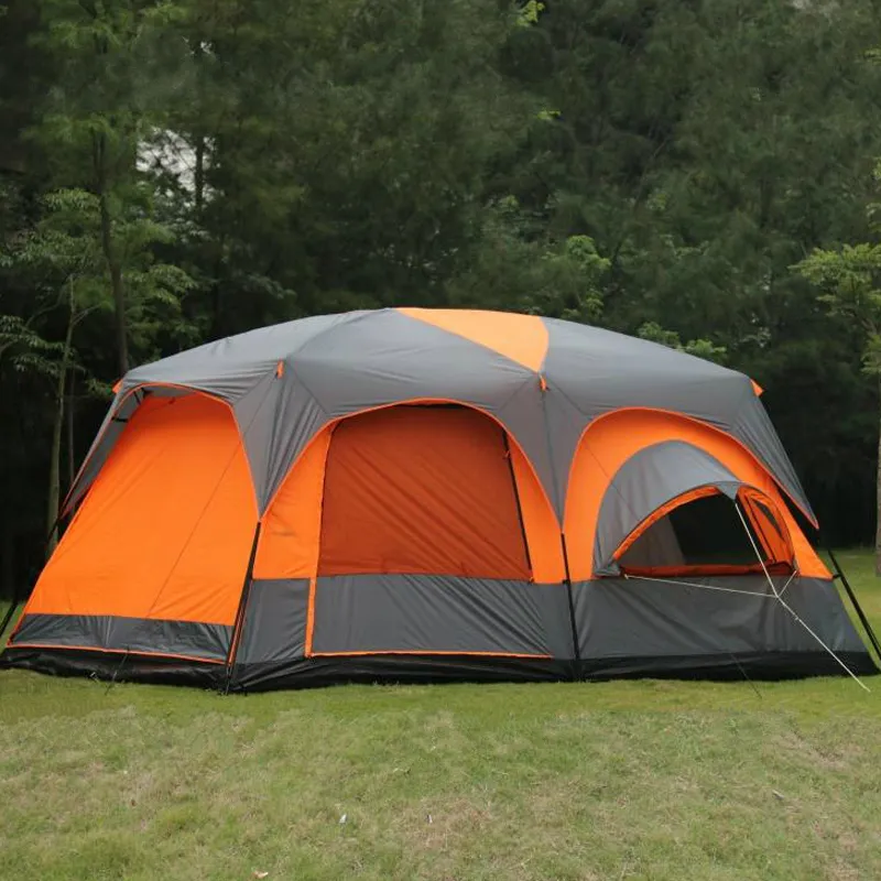 Bluebay Tent Wholesale 8-12 Person Large Two Room Camp Cabin Tent