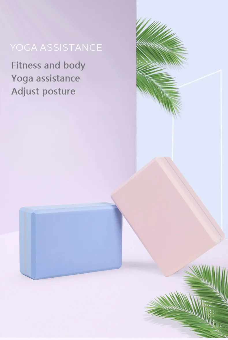 Brick Fitness Tool Exercise Aid Body Shaping Health Training Equipment EVA Yoga Block