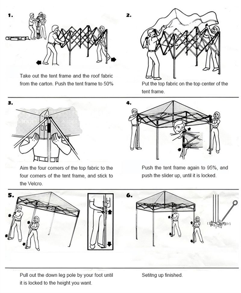 Cheap Strong Durable Pop Canopy Tent