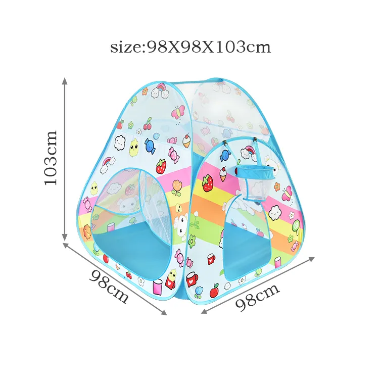 Children 2021 Pup up Play Tent Big House