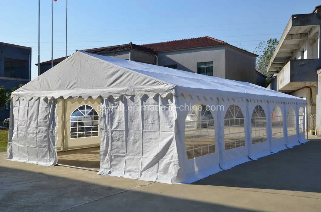 China Wholesale Durable Waterproof White&Blue Outdoor Canopy Wedding Party Tent 5X10