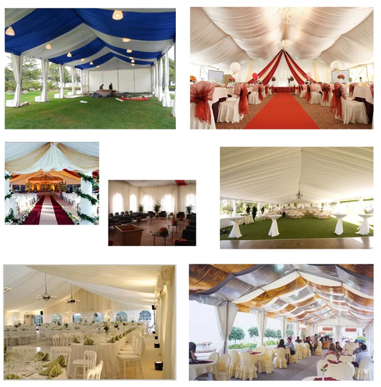 Clear Span 30 Meter PVC Luxury Outdoor Event Tent for Sale