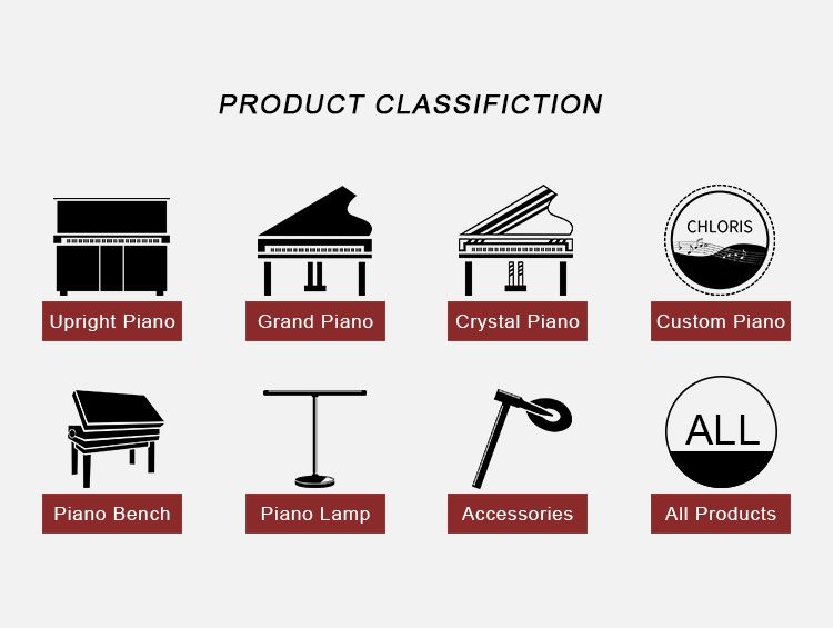 Competitive Price Popular Model Black Baby Grand Keyboard Piano Hg-152e 88 Keys