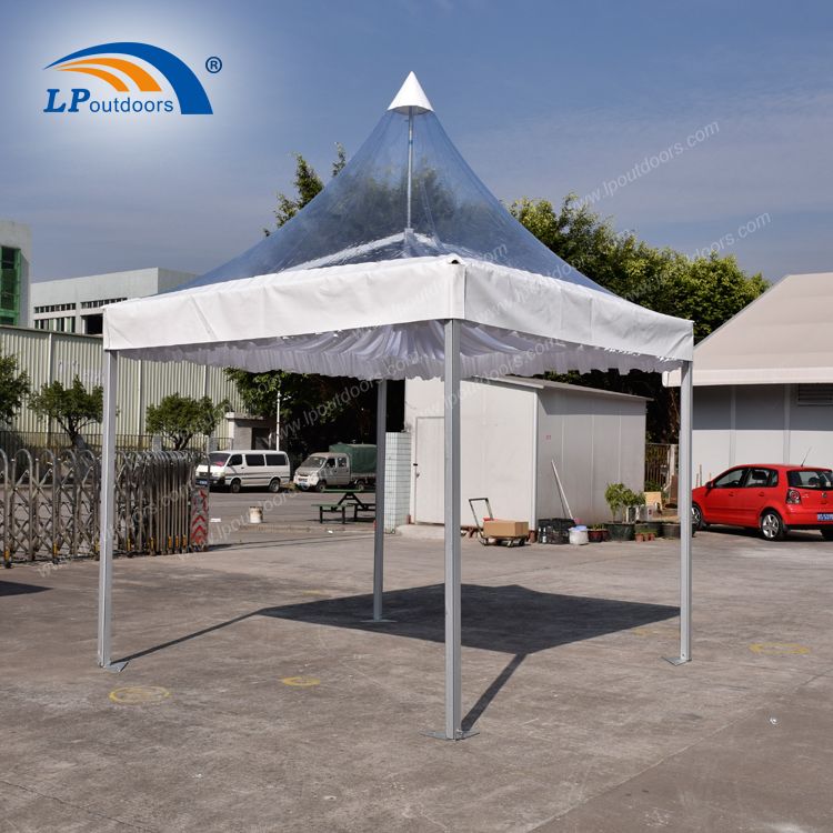 Custom 3mx3m Aluminum PVC Pagoda Tent for Trade Show Banquet