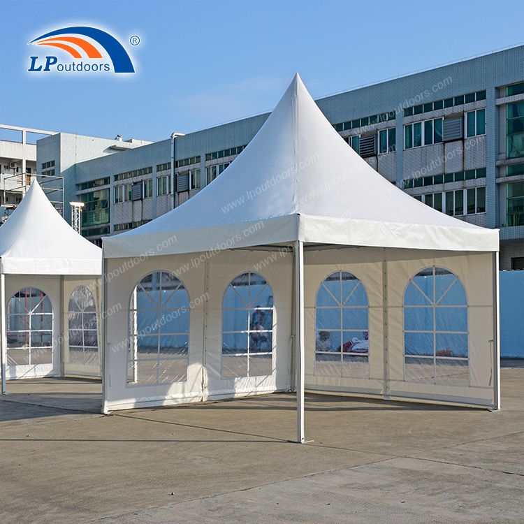 Custom 3mx3m Aluminum PVC Pagoda Tent for Trade Show Banquet