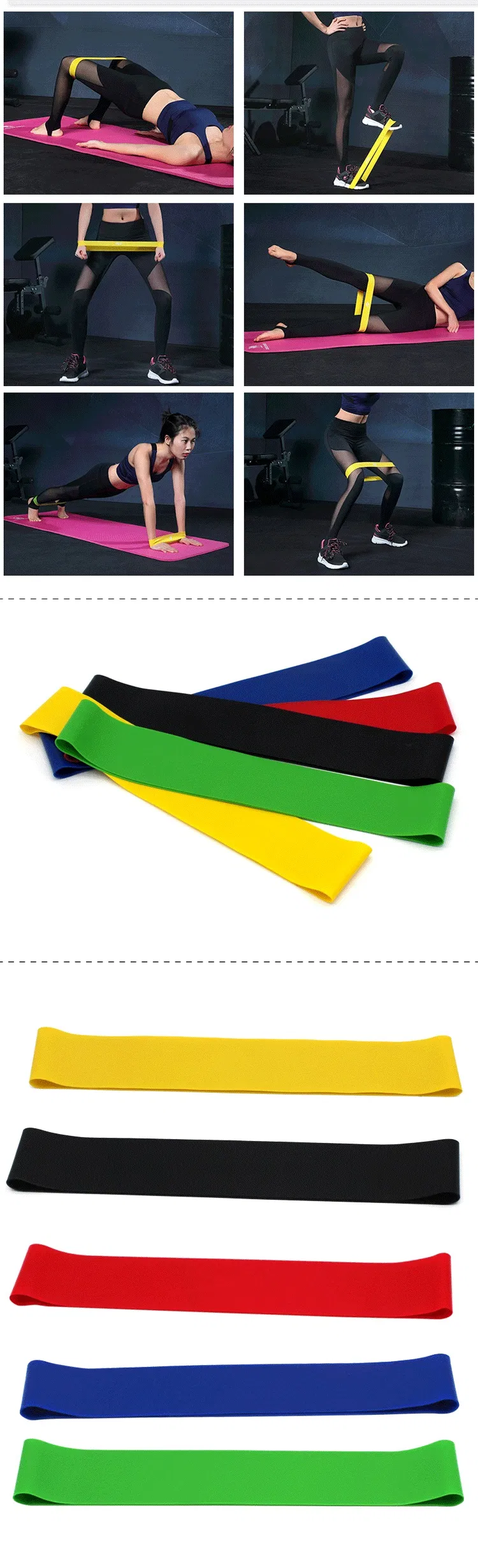 Hot Sale Yoga Bands Sport Bands Reusable