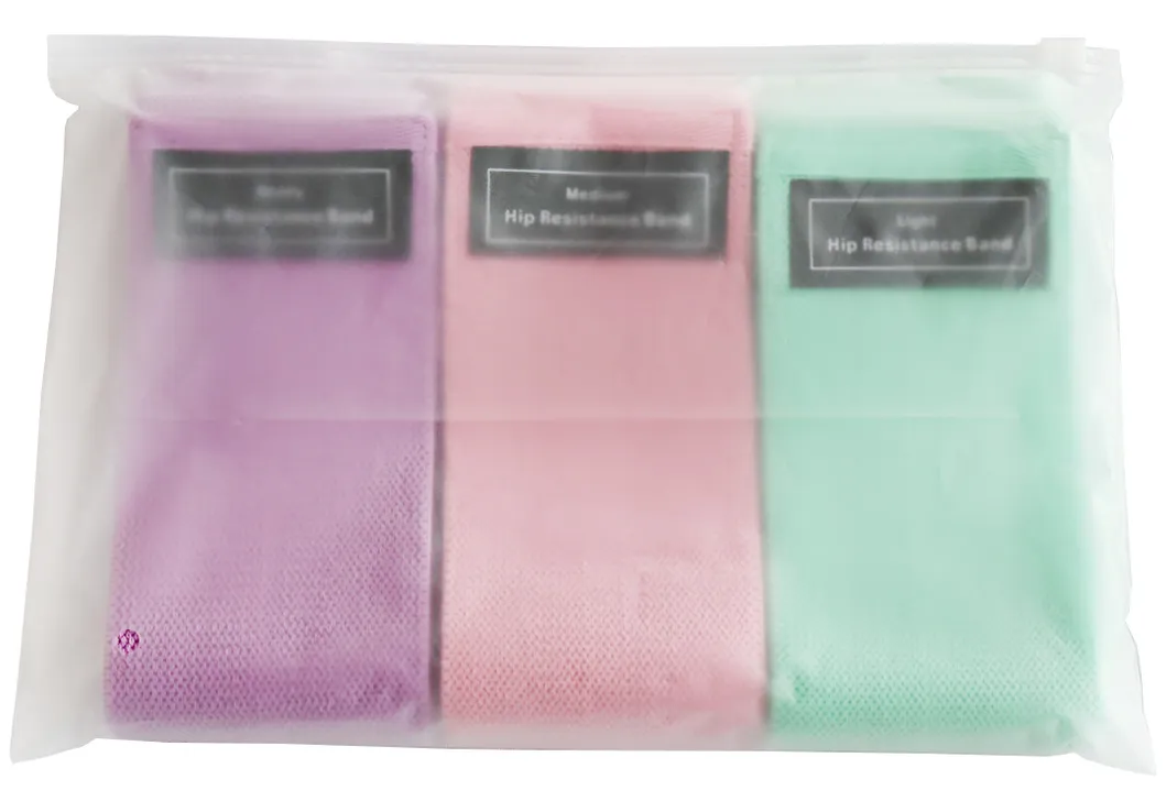 Custom Colors Loop Resistance Band Fabric Latex Loop Resistance Bands