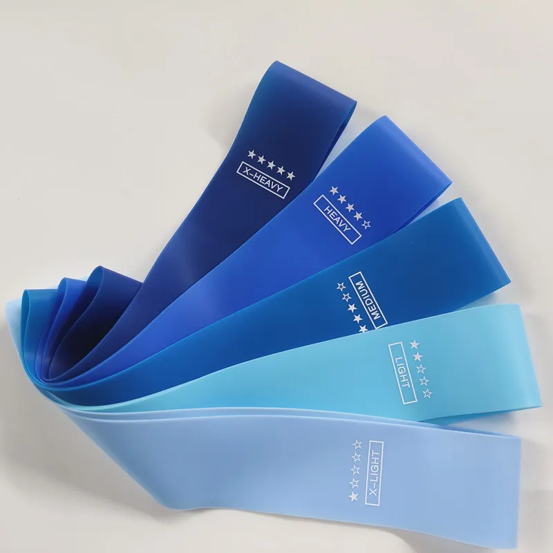 Custom Logo Colorful 3PCS Set Anti-Slip Stitching Squat Belt Woven Thigh Training Resistance Bands