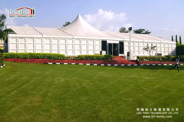 Custom Made High Peak PVC Tent for Hotel