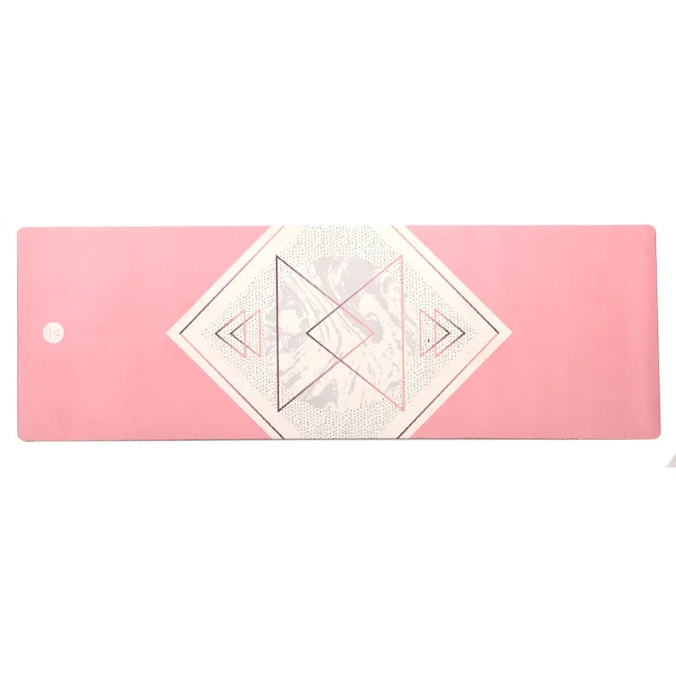 Custom Printed New Design Suede Yoga Mat Organic Factory