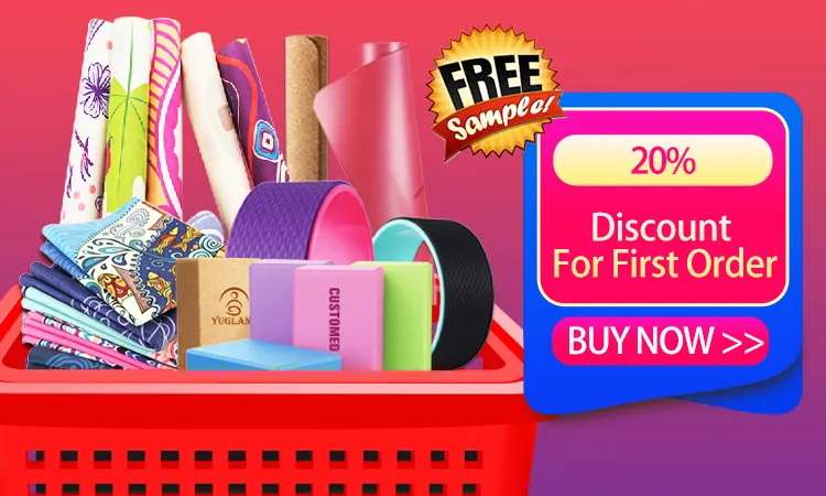 Custom Yoga Matt Printed Mat Yoga Pilates Exercise Mat Foldable Travel Suede Natural Rubber Eco Friendly Yoga Mat Non Slip Wholesale Fitness Gym Equipment