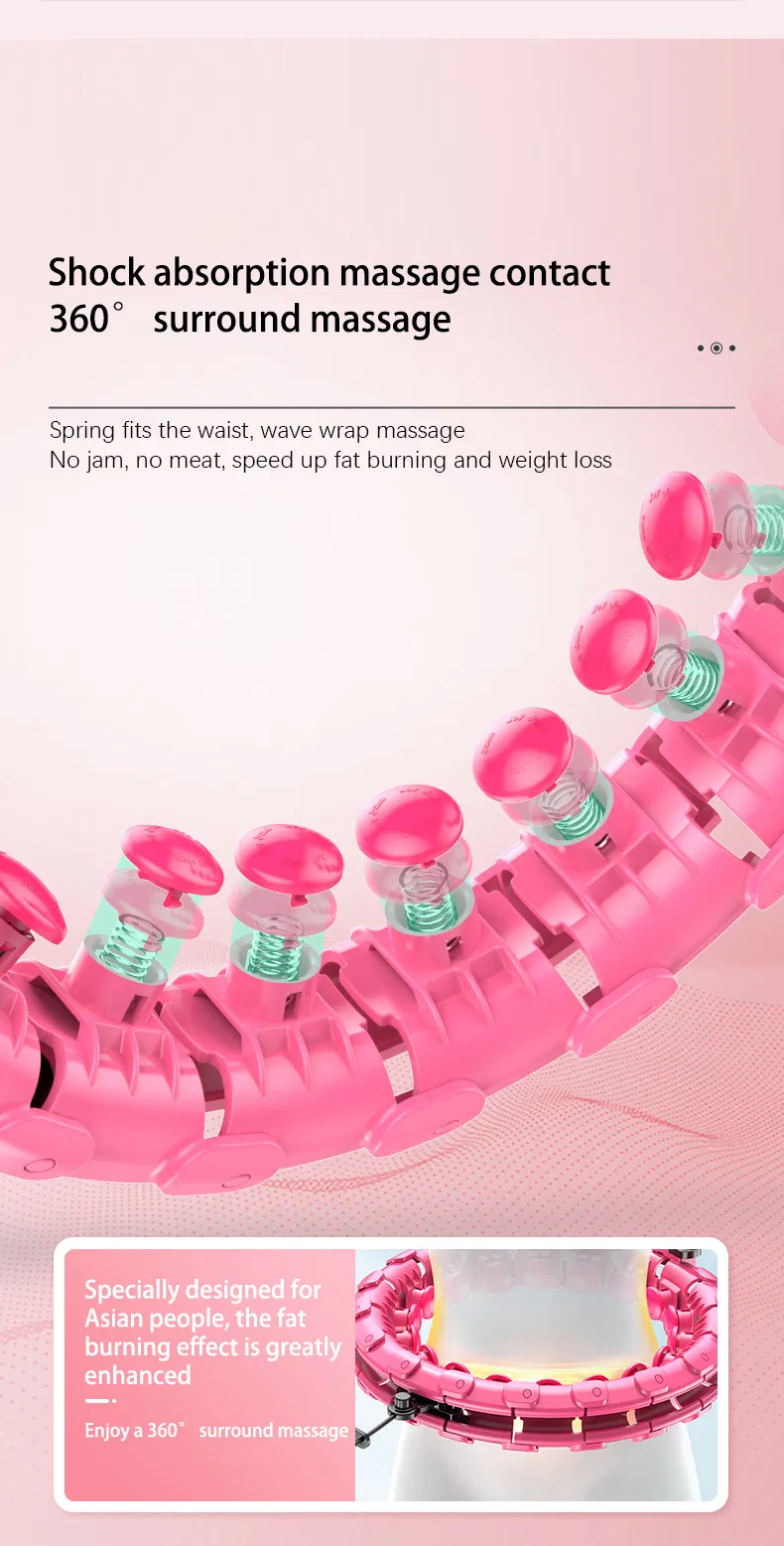 Detachable Exercise Fitness Ring Smart Hula Hoop