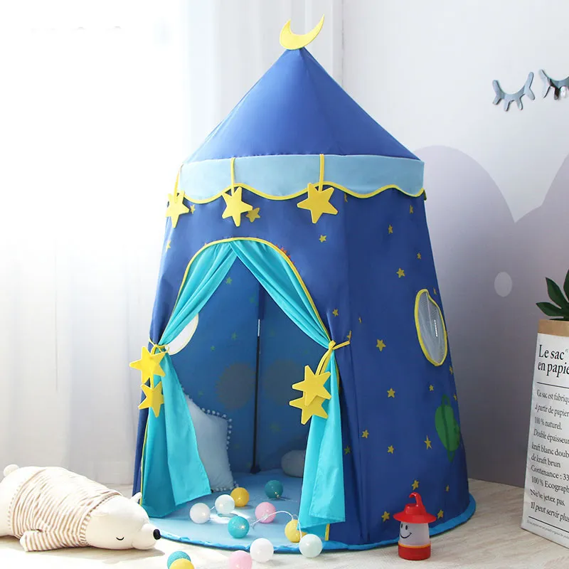 Durable 420d Oxford Fabric Pink Children Sleep Toy Tents for Kids Christmas Gifts