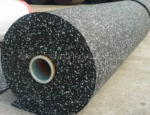 Durable Fitness EPDM Rubber Gym Mat Flooring Roll